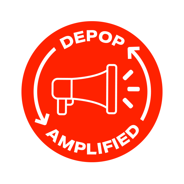 Depop Amplified Logo